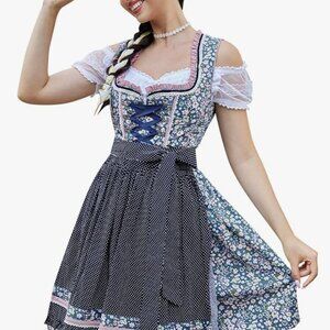 Oktoberfest Dress Women's German Dirndl Dress